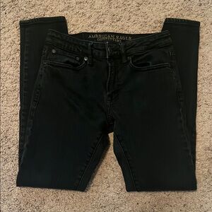 American Eagle Outfitters Black Skinny Jeans Classic Style